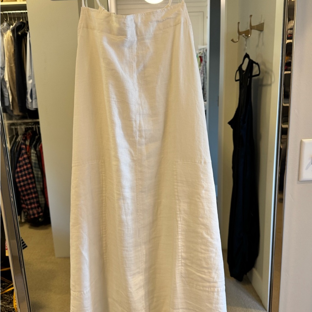 Everlane Cream A-Line dress